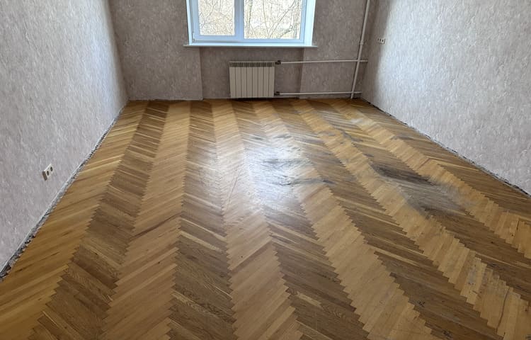 Циклевка паркета Киев-3