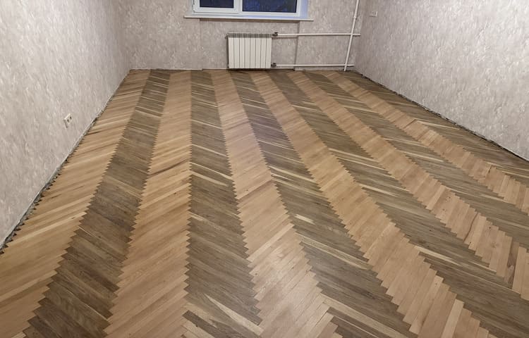 Циклевка паркета Киев-5